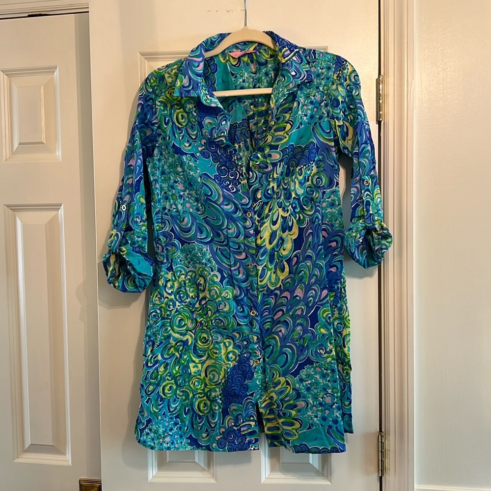 Lilly Pulitzer swim coverup